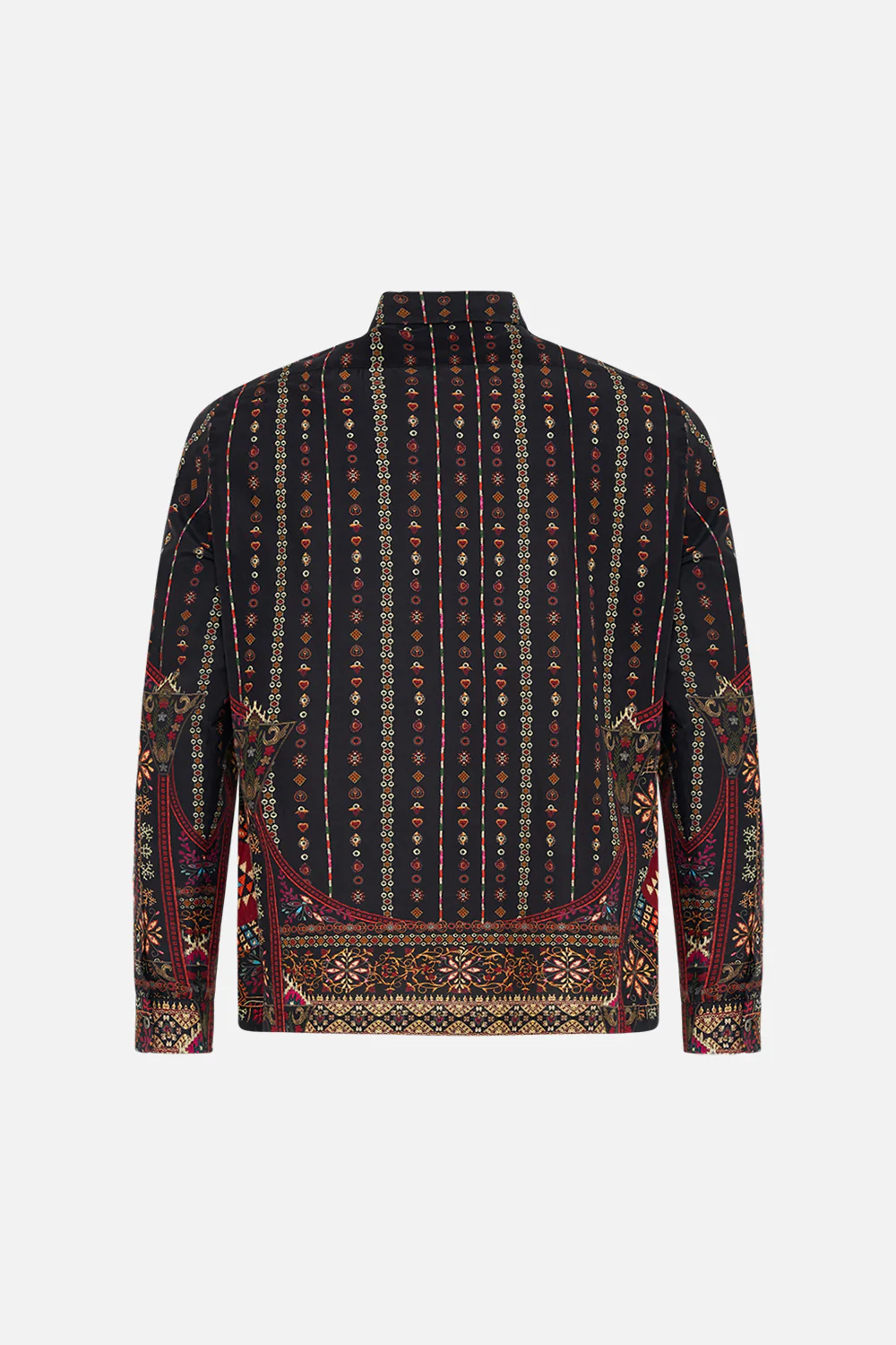 LONG SLEEVE CAMP COLLARED SHIRT THE WANDERING ONES - Image 8