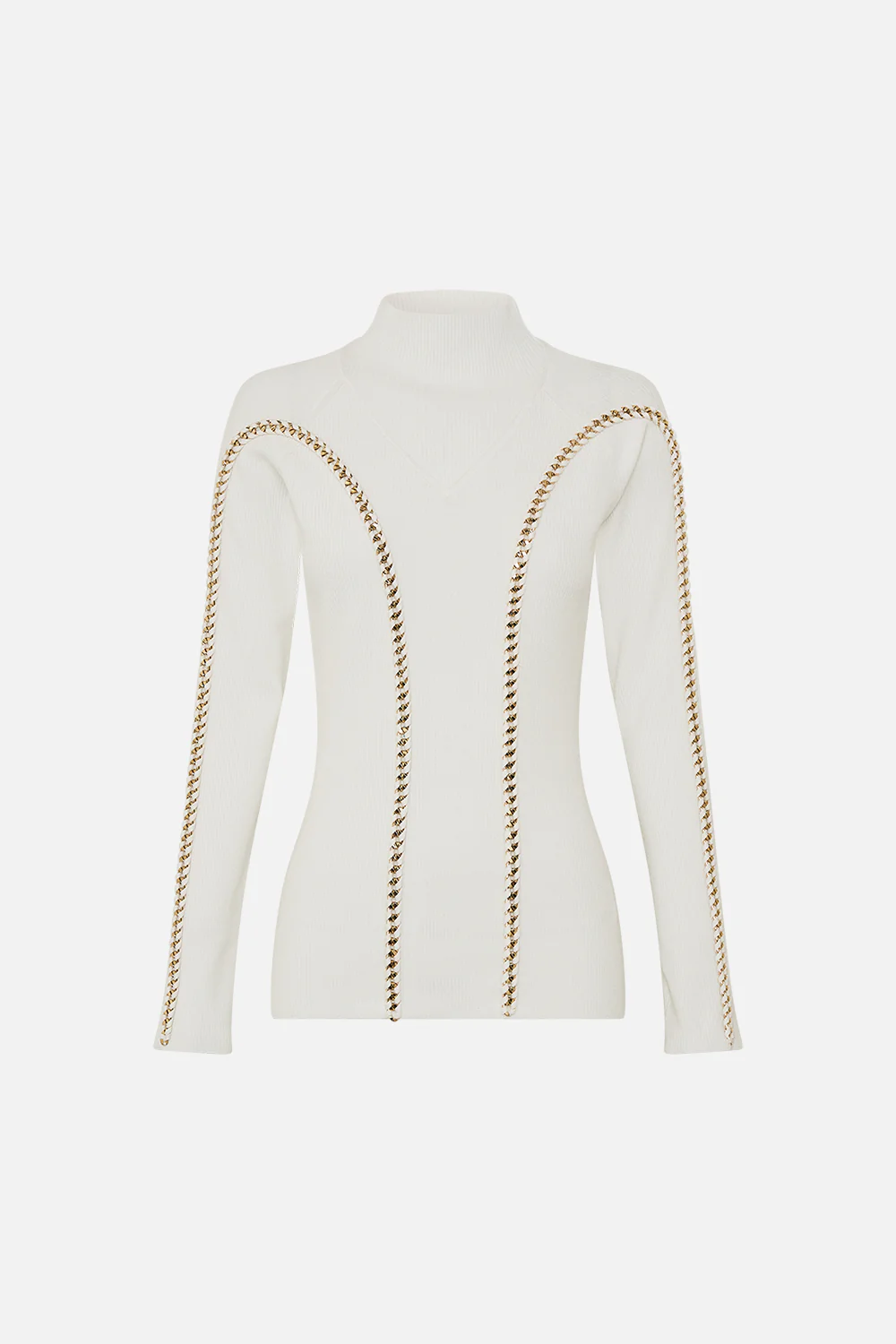 HIGH NECK KNIT TOP VALLEY OF THE QUEENS - Image 3