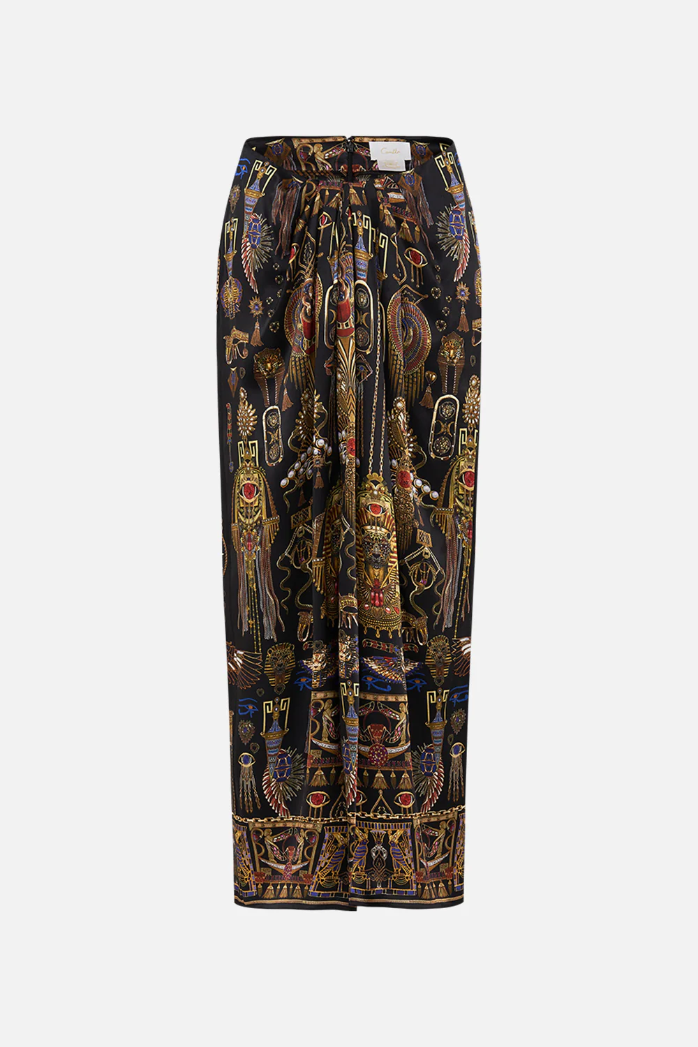DRAPE FRONT SKIRT WITH SPLIT CARTOUCHE KINGDOM - Image 3