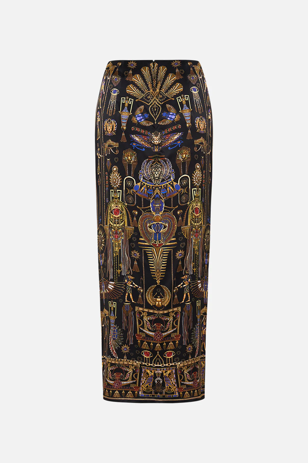 DRAPE FRONT SKIRT WITH SPLIT CARTOUCHE KINGDOM - Image 7