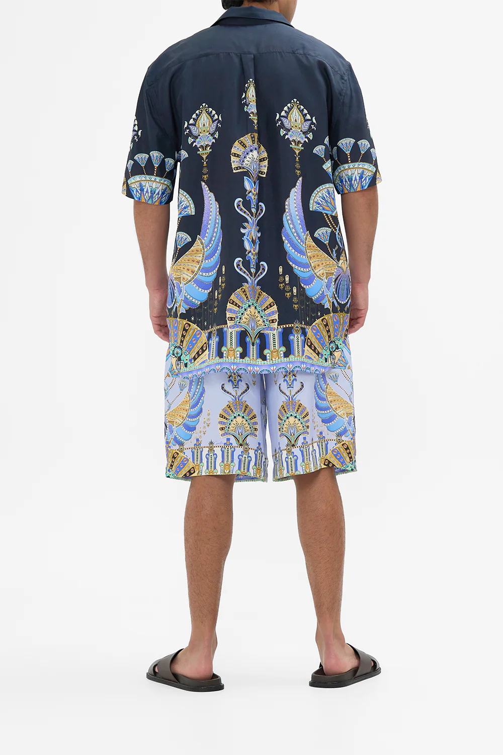 OVERSIZED BUTTON THROUGH SS SHIRT UNDER SCARAB SKIES - Image 2