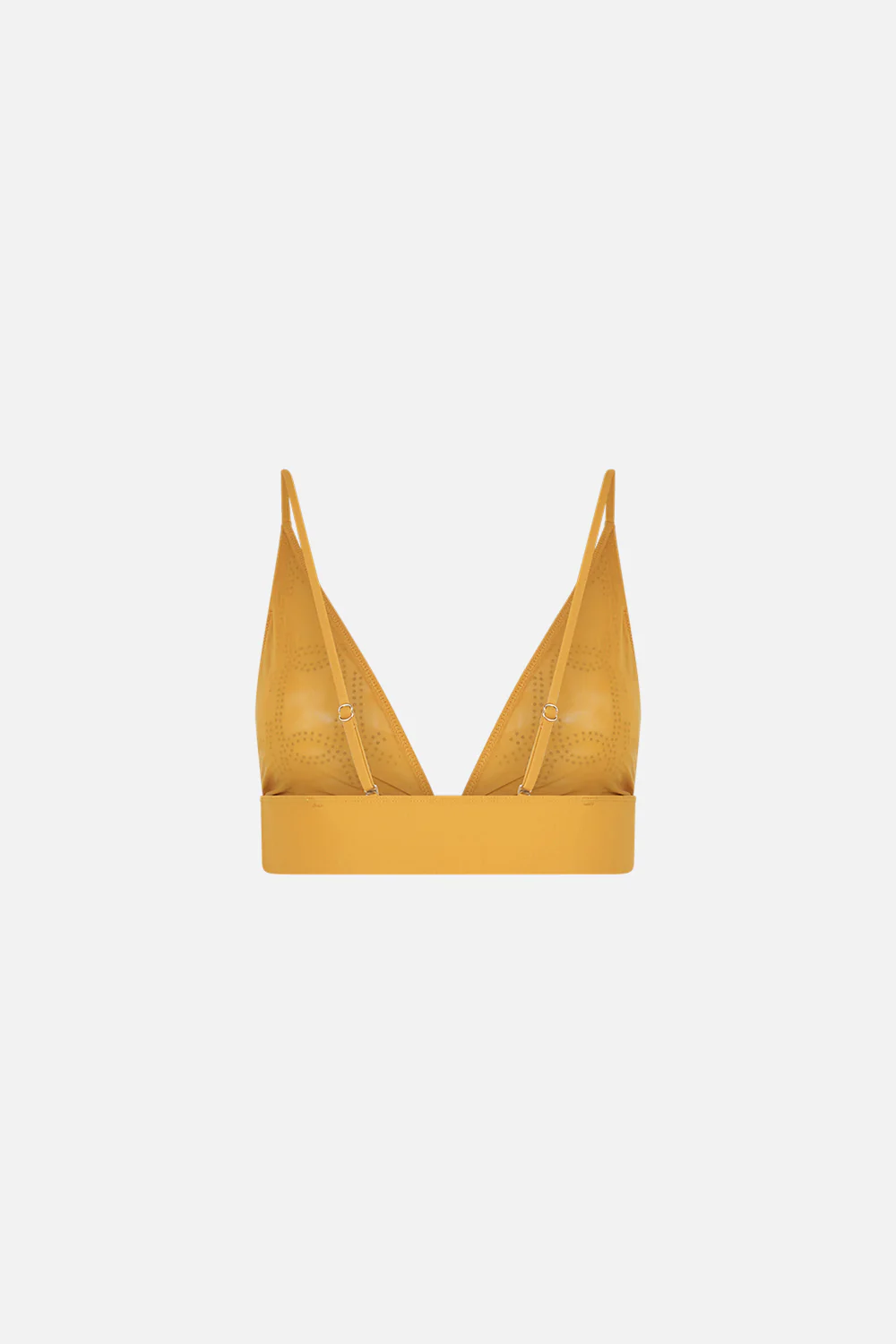 MESH SOFT PULL ON TRI BRA GOLD - Image 6
