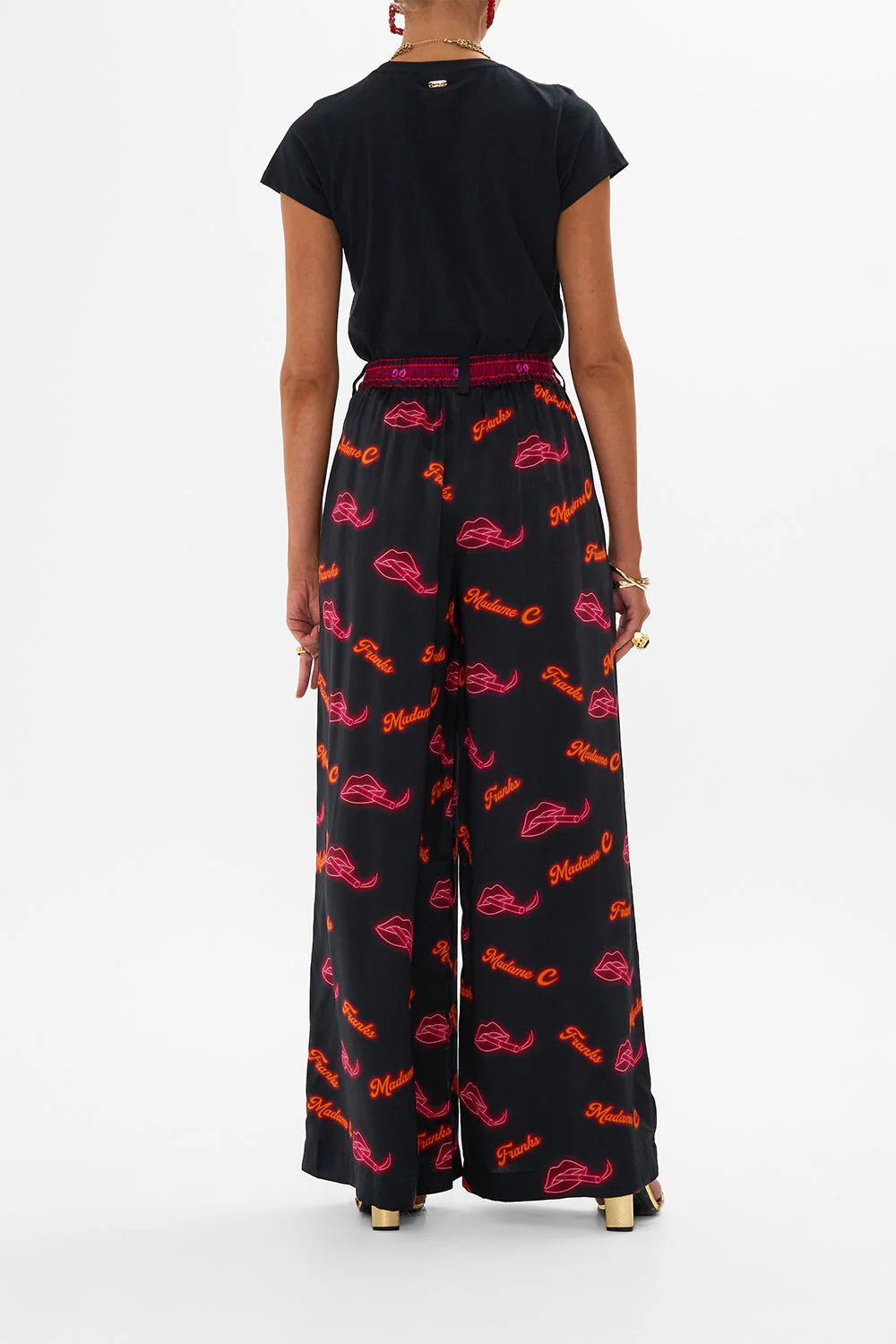 WIDE LEG WAISTED PANT ELECTRIC LOVELAND - Image 2