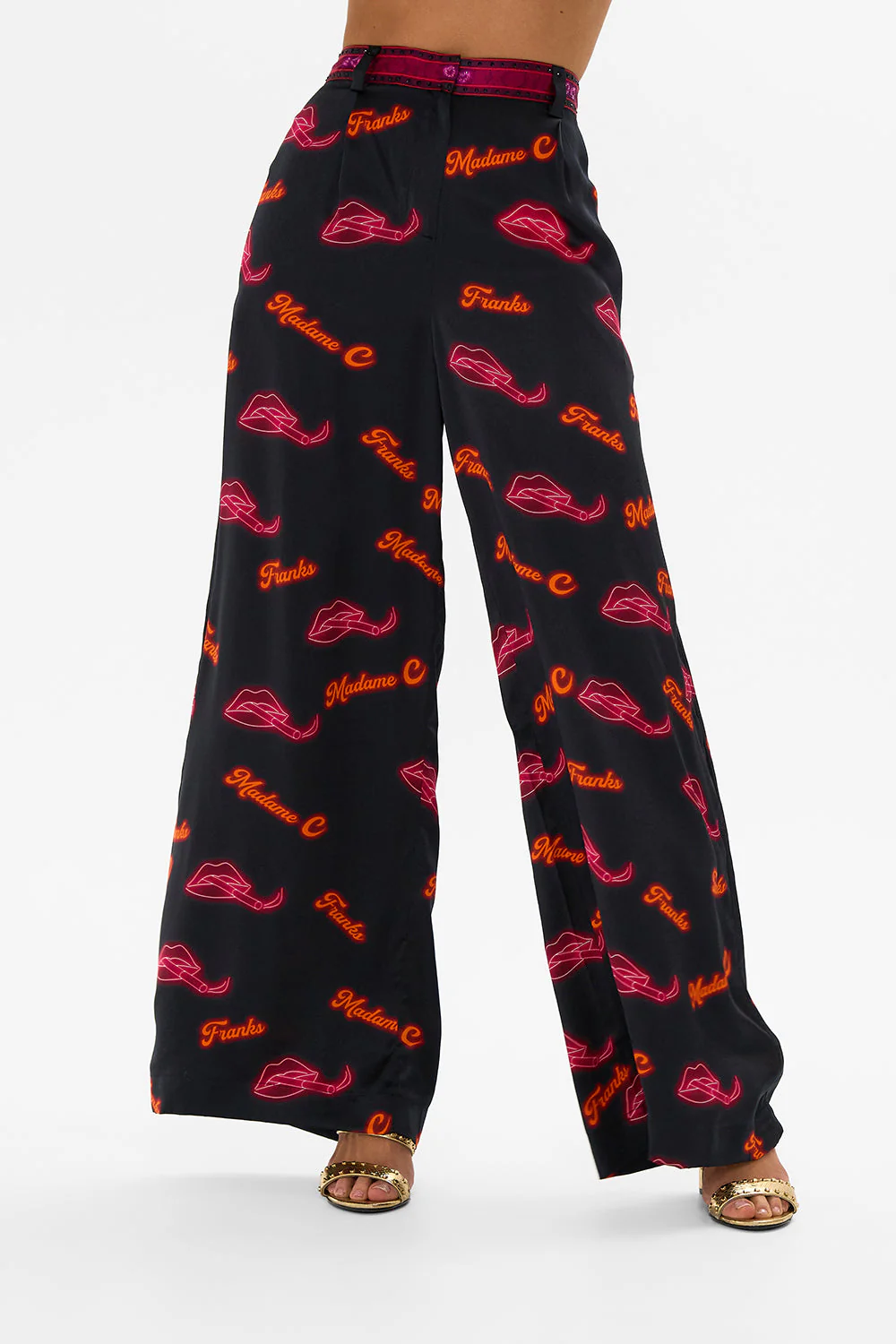 WIDE LEG WAISTED PANT ELECTRIC LOVELAND - Image 5