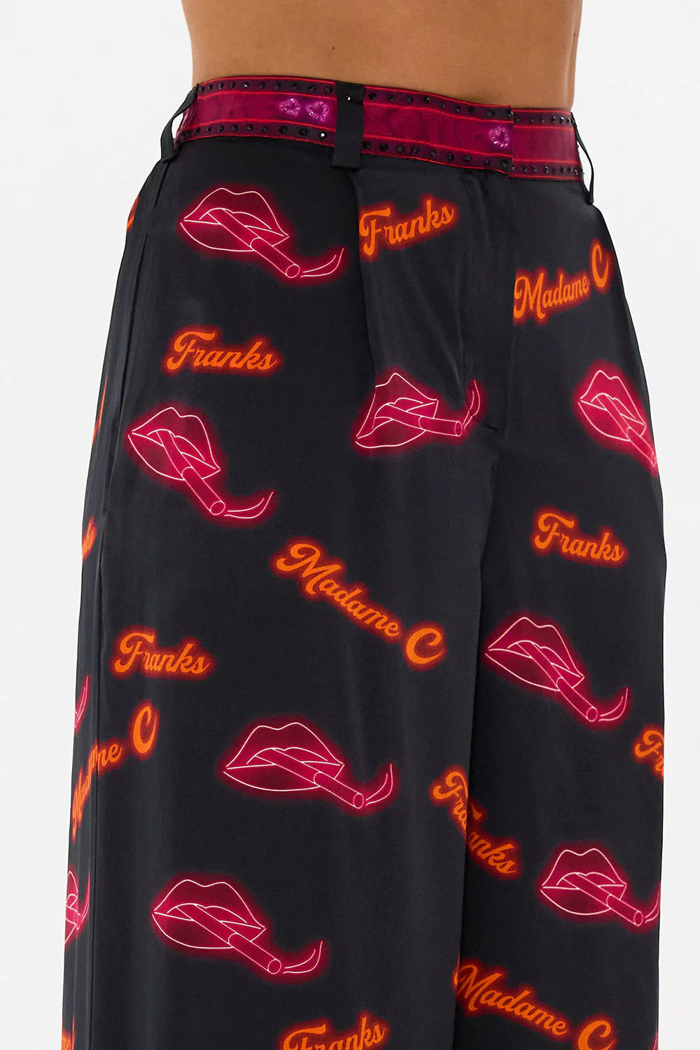 WIDE LEG WAISTED PANT ELECTRIC LOVELAND - Image 6