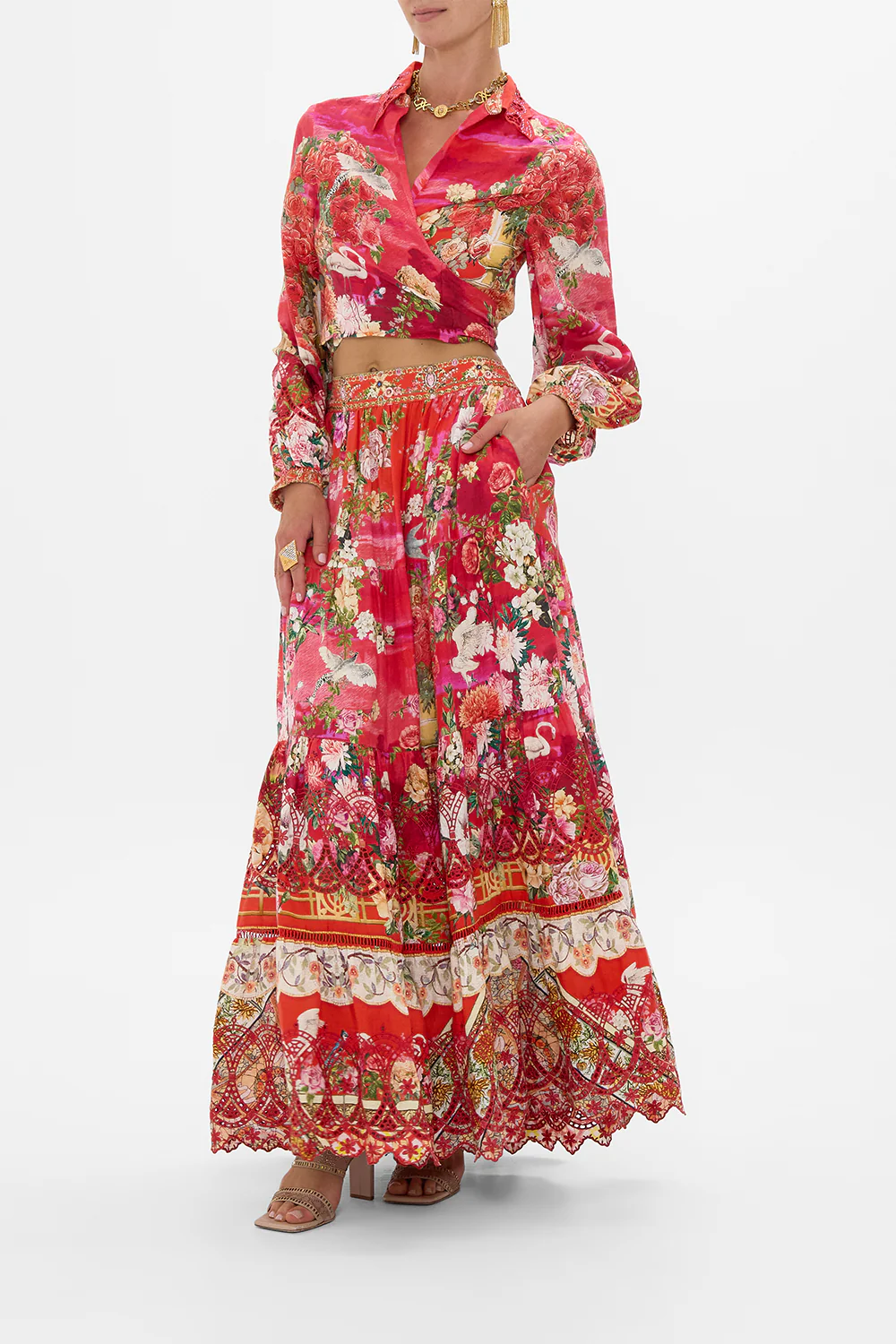 CROPPED WRAP SHIRT SWEET HOME ALEXANDRIA - Image 4