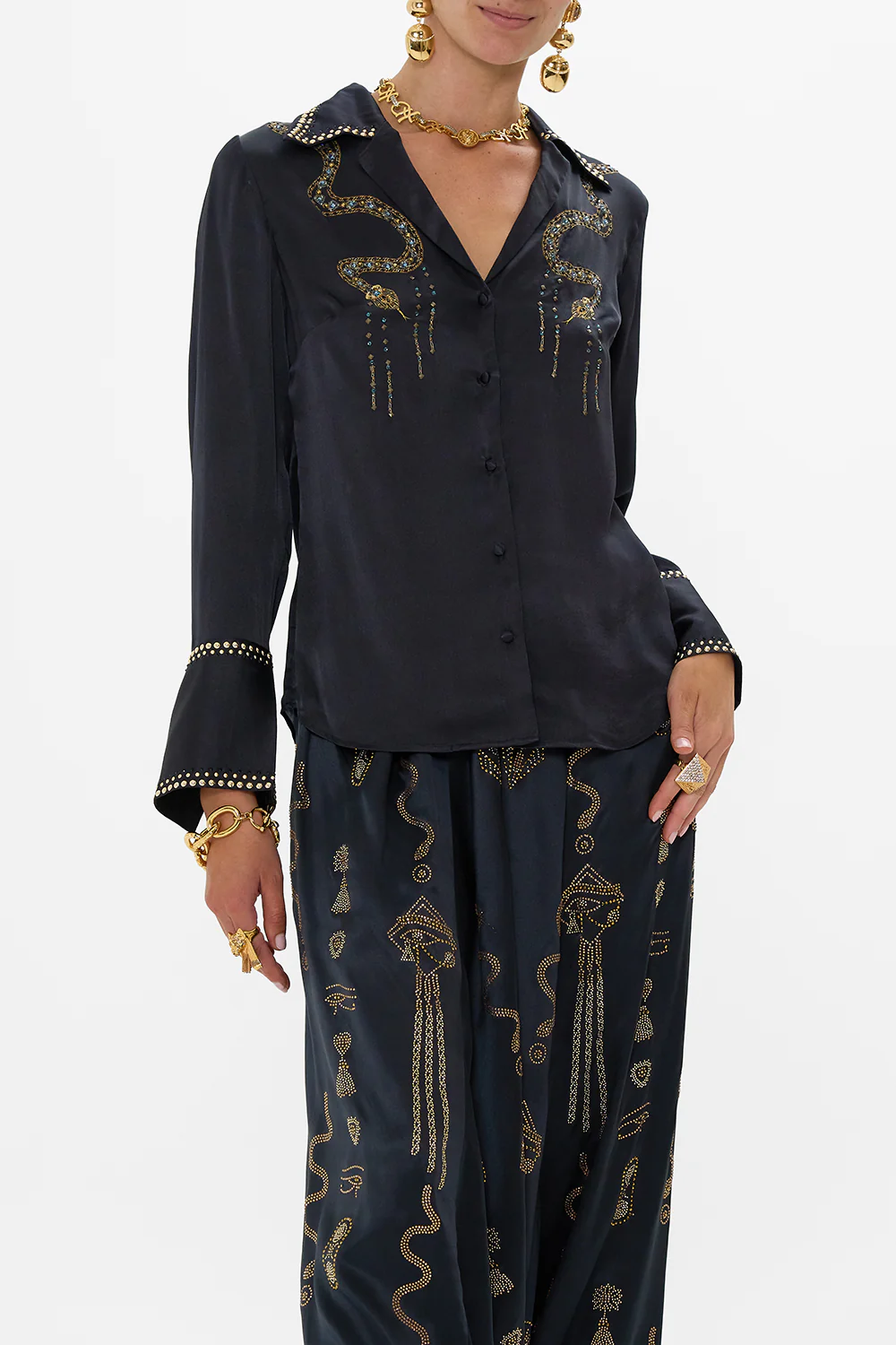 PYJAMA SHIRT CALL ME CLEOPATRA - Image 5