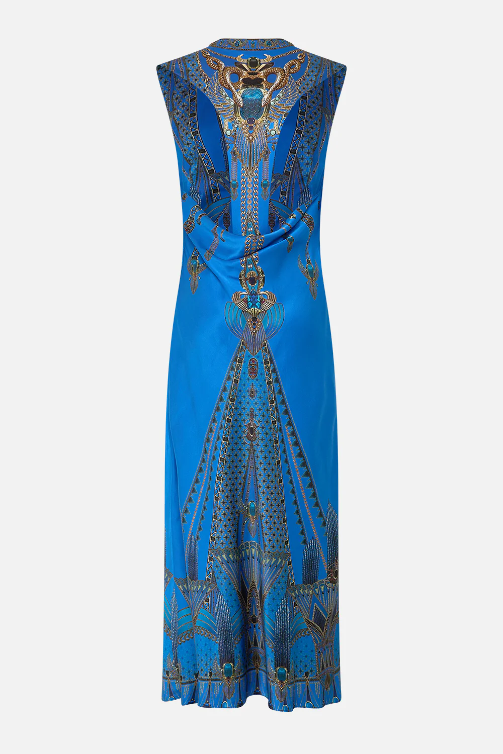 EXTENDED SHOULDER DRESS WITH T BACK ARCHIVAL REVIVAL - Image 7