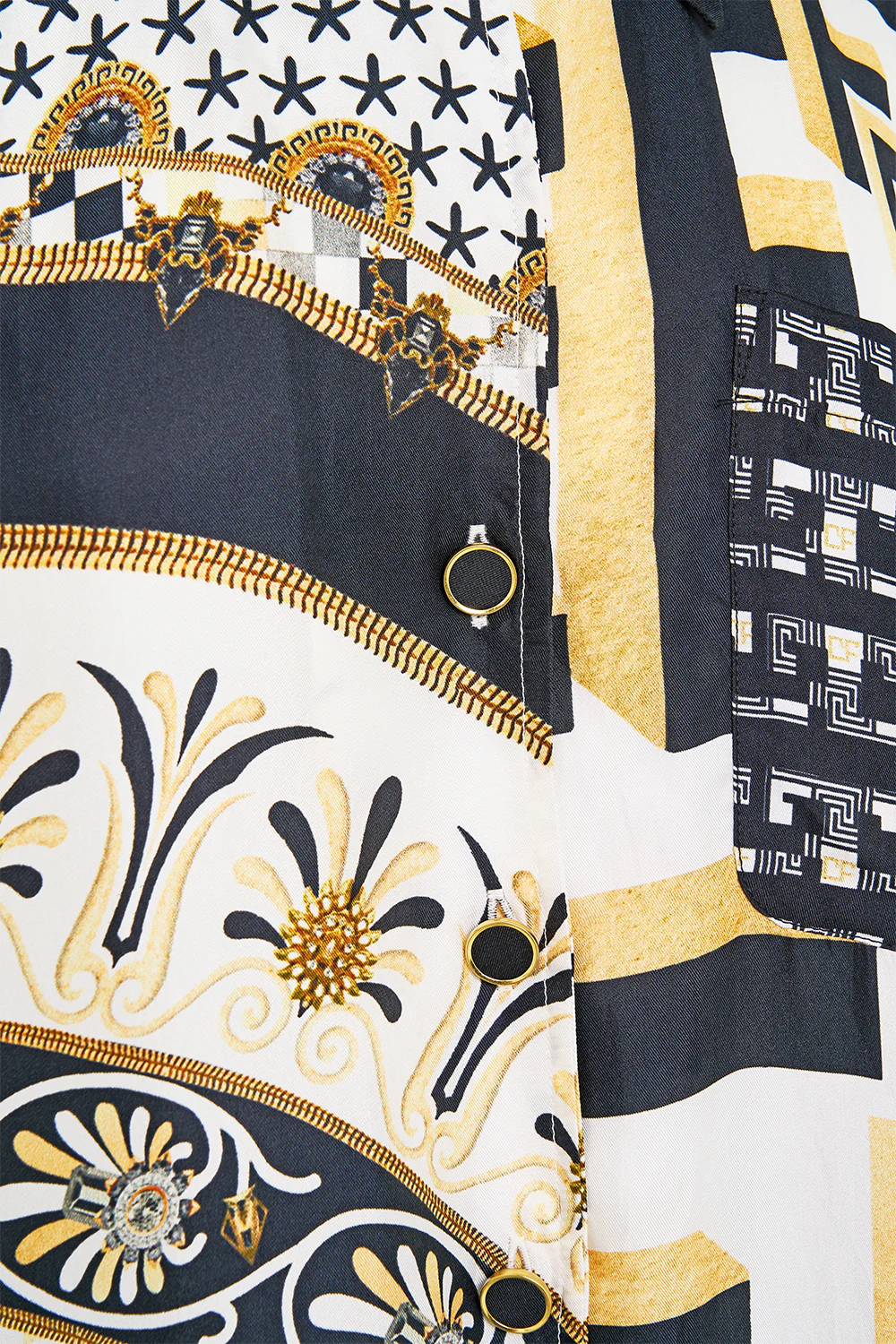 OVERSIZED SHIRT WITH POCKET TEMPLES OF DENDARA - Image 6