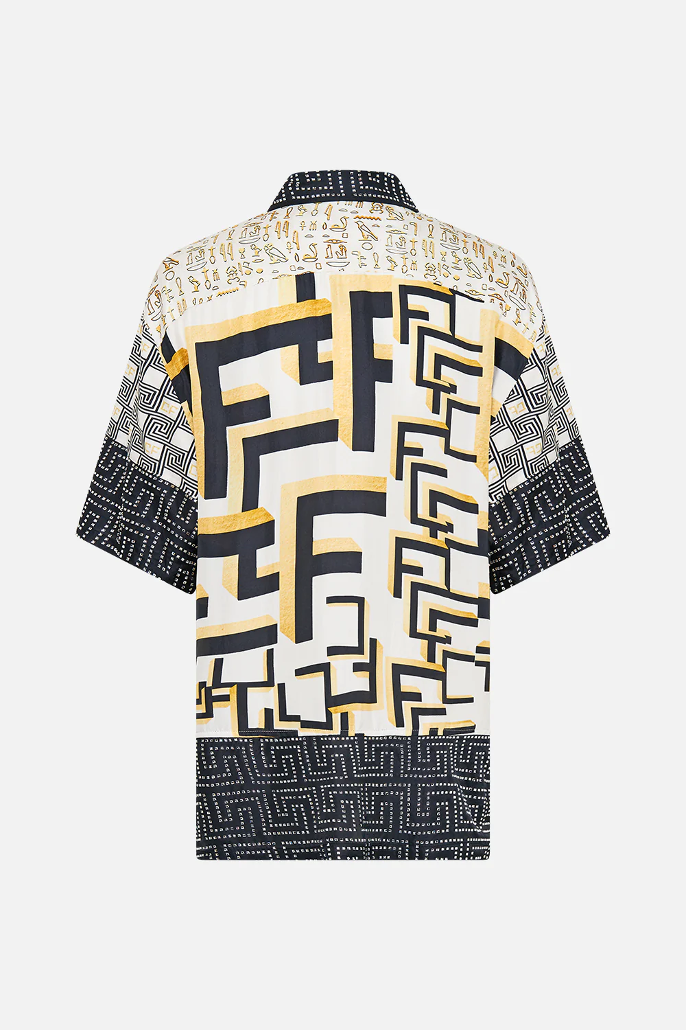 OVERSIZED SHIRT WITH POCKET TEMPLES OF DENDARA - Image 7
