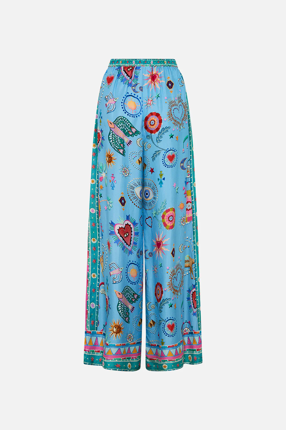 TUCK FRONT PANT A PAINTED VILLAGE - Image 9