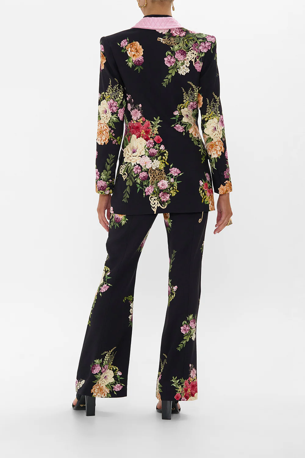 FULL LENGTH FLARED PANT ADORNED IN ALEXANDRIA - Image 11