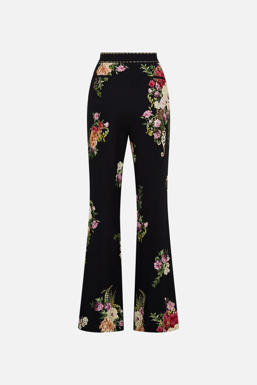 FULL LENGTH FLARED PANT ADORNED IN ALEXANDRIA - Image 8