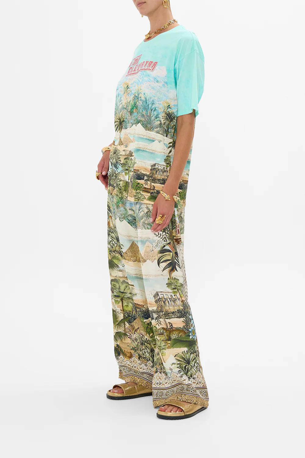 OVERSIZED BAND TEE - MULTI VIEWS OF THE VALLEY - Image 4