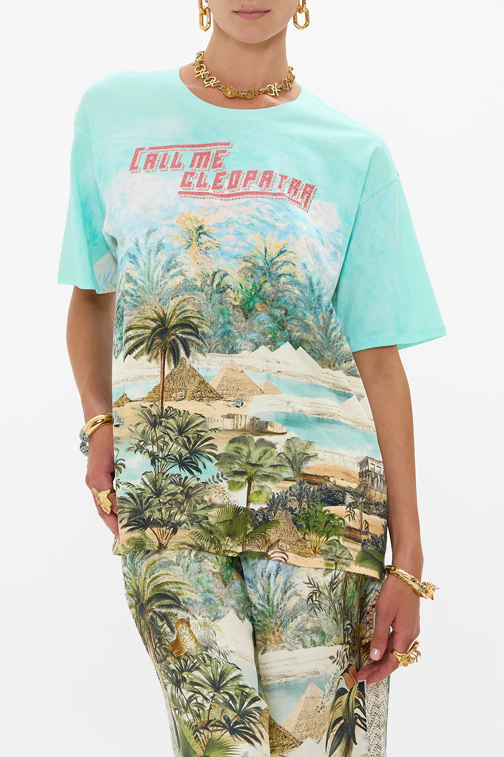 OVERSIZED BAND TEE - MULTI VIEWS OF THE VALLEY - Image 5