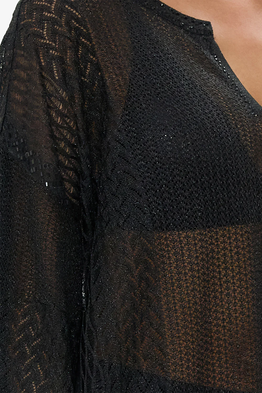 LONG V NECK KNIT KAFTAN CALL ME CLEOPATRA - Image 6