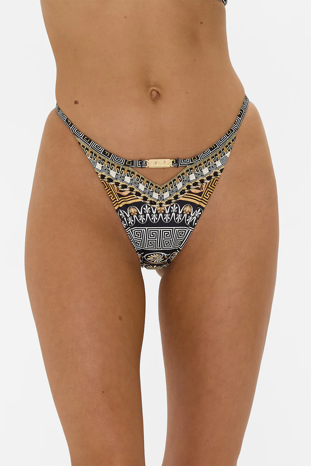 PANT WITH CUT OUT AND TRIM TEMPLES OF DENDARA - Image 5