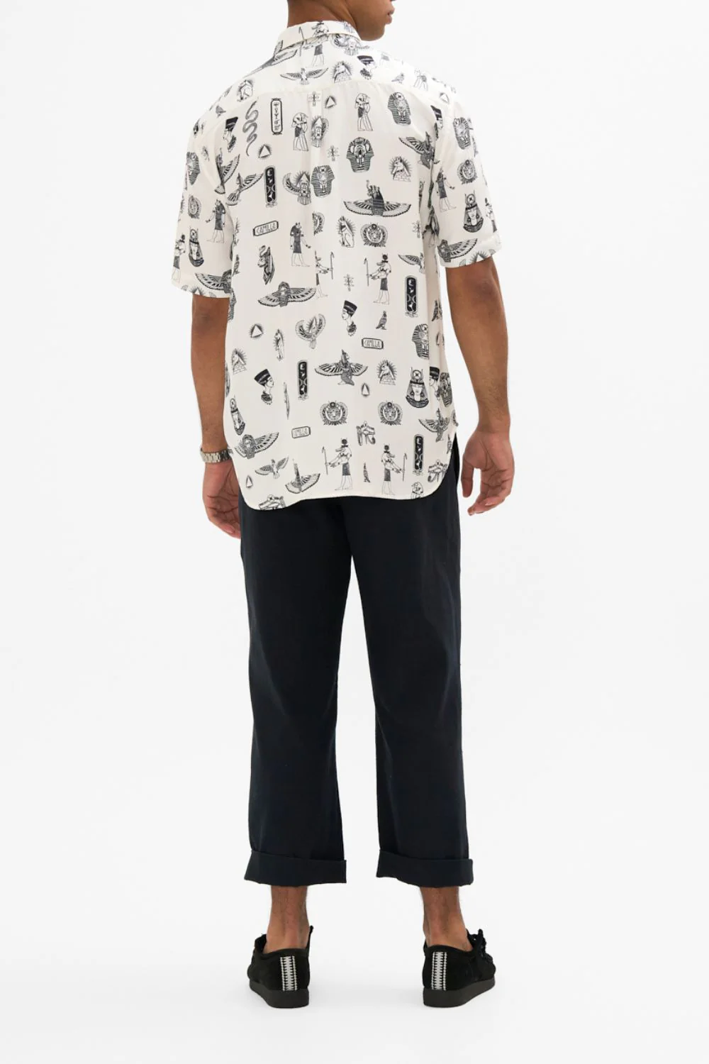 OVERSIZED BUTTON THROUGH SS SHIRT NUBIAN WONDERLAND - Image 2