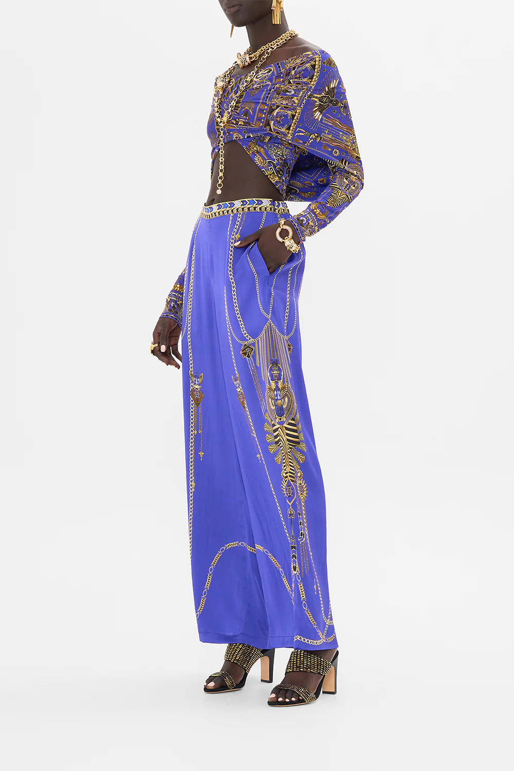 MINIMAL WIDE LEG PANT MY FAIR PHARAOH - Image 4