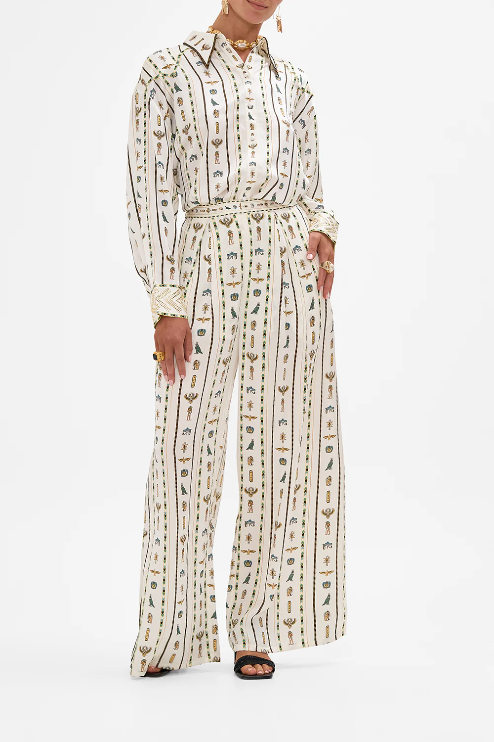 TUCK FRONT PANT VALLEY OF THE QUEENS
