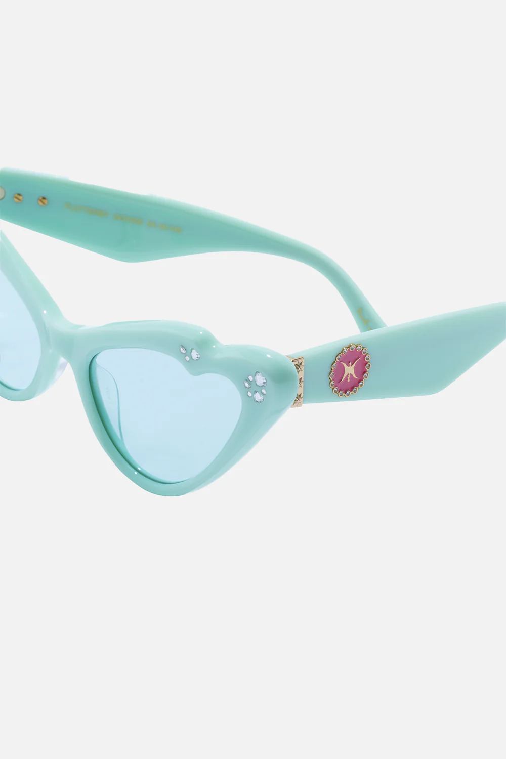 FLUTTERBY SUNGLASSES MINT - Image 3