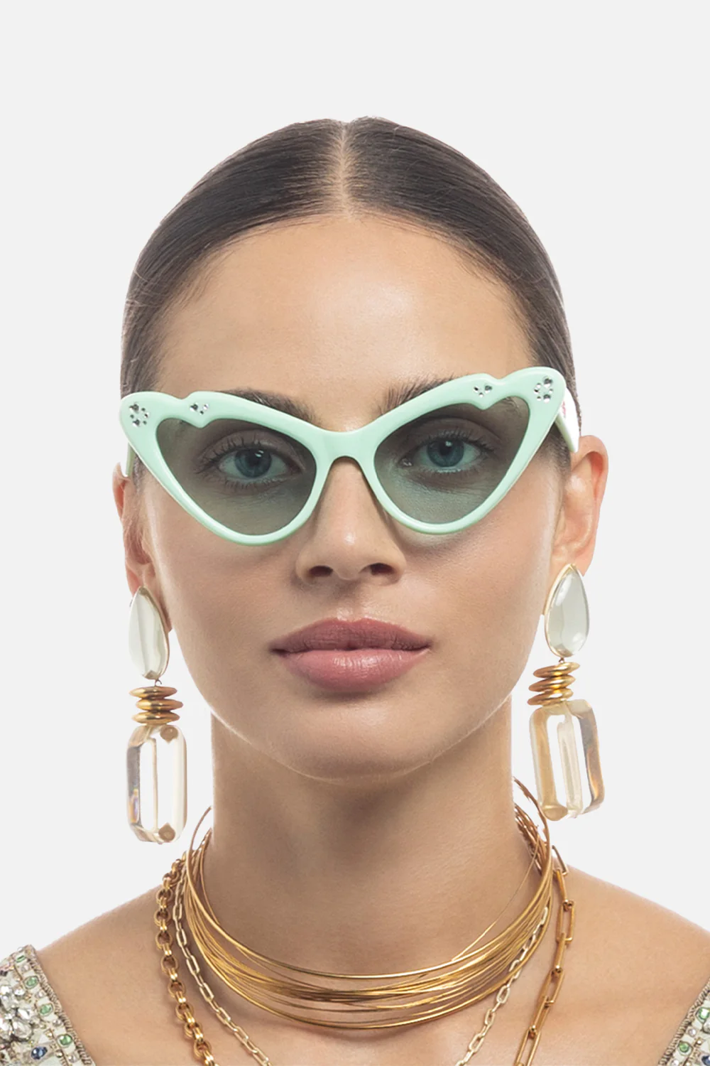 FLUTTERBY SUNGLASSES MINT - Image 4
