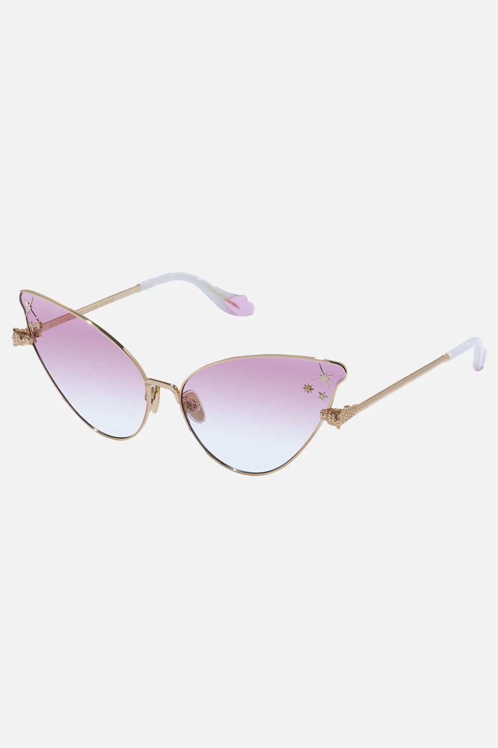 HEAD IN THE CLOUDS SUNGLASSES GOLD / PEARL