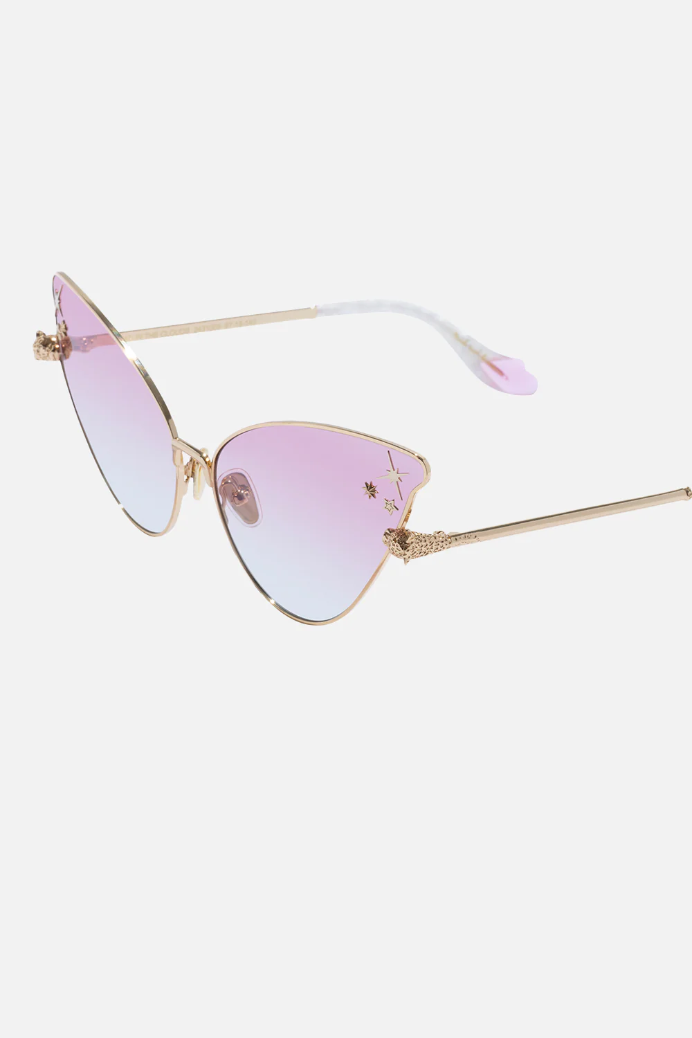 HEAD IN THE CLOUDS SUNGLASSES GOLD / PEARL - Image 3