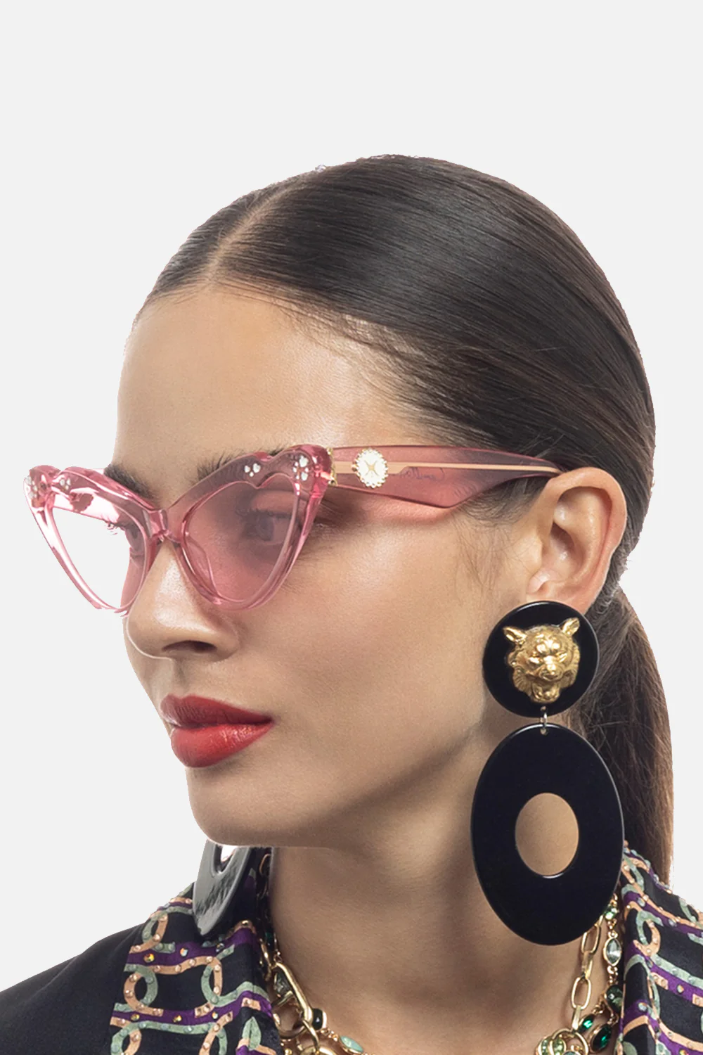 FLUTTERBY SUNGLASSES PINK LEMONADE - Image 5