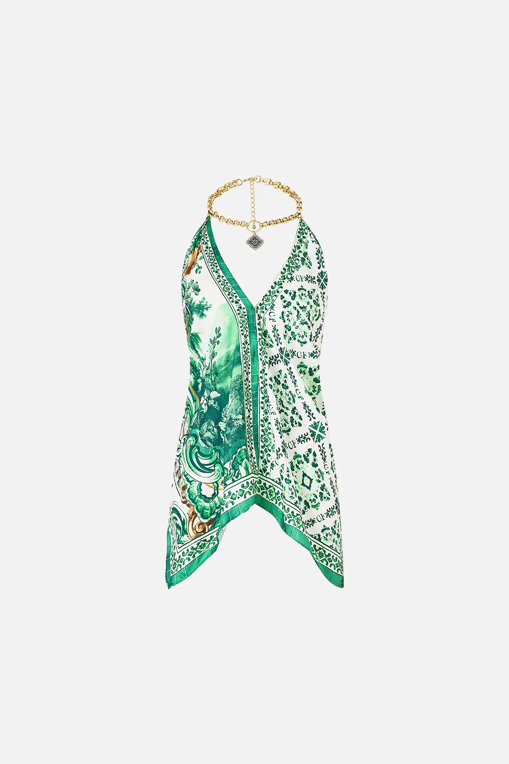 KNOTTED SCARF TOP CORRIDOR OF CALM - Image 3