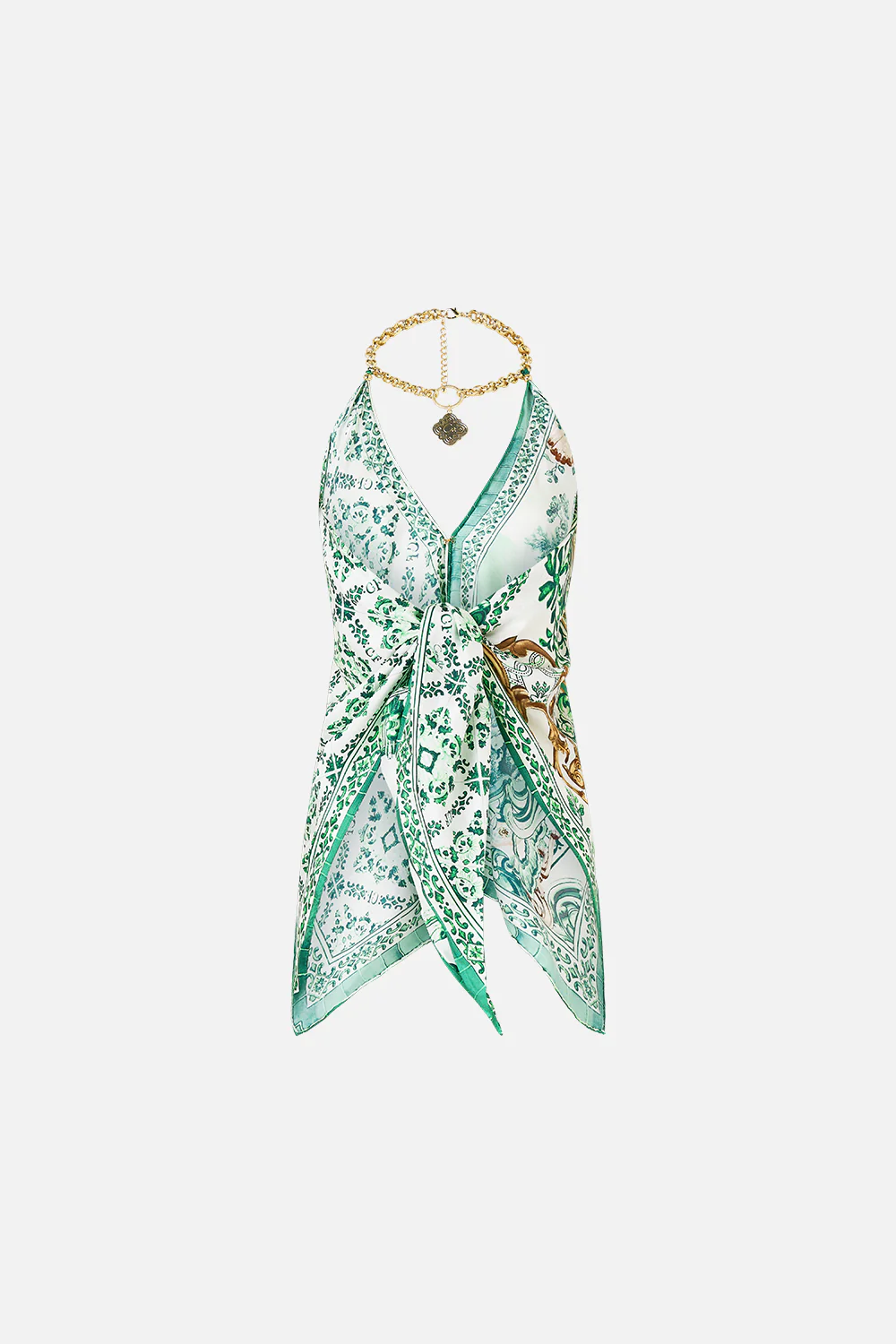 KNOTTED SCARF TOP CORRIDOR OF CALM - Image 7