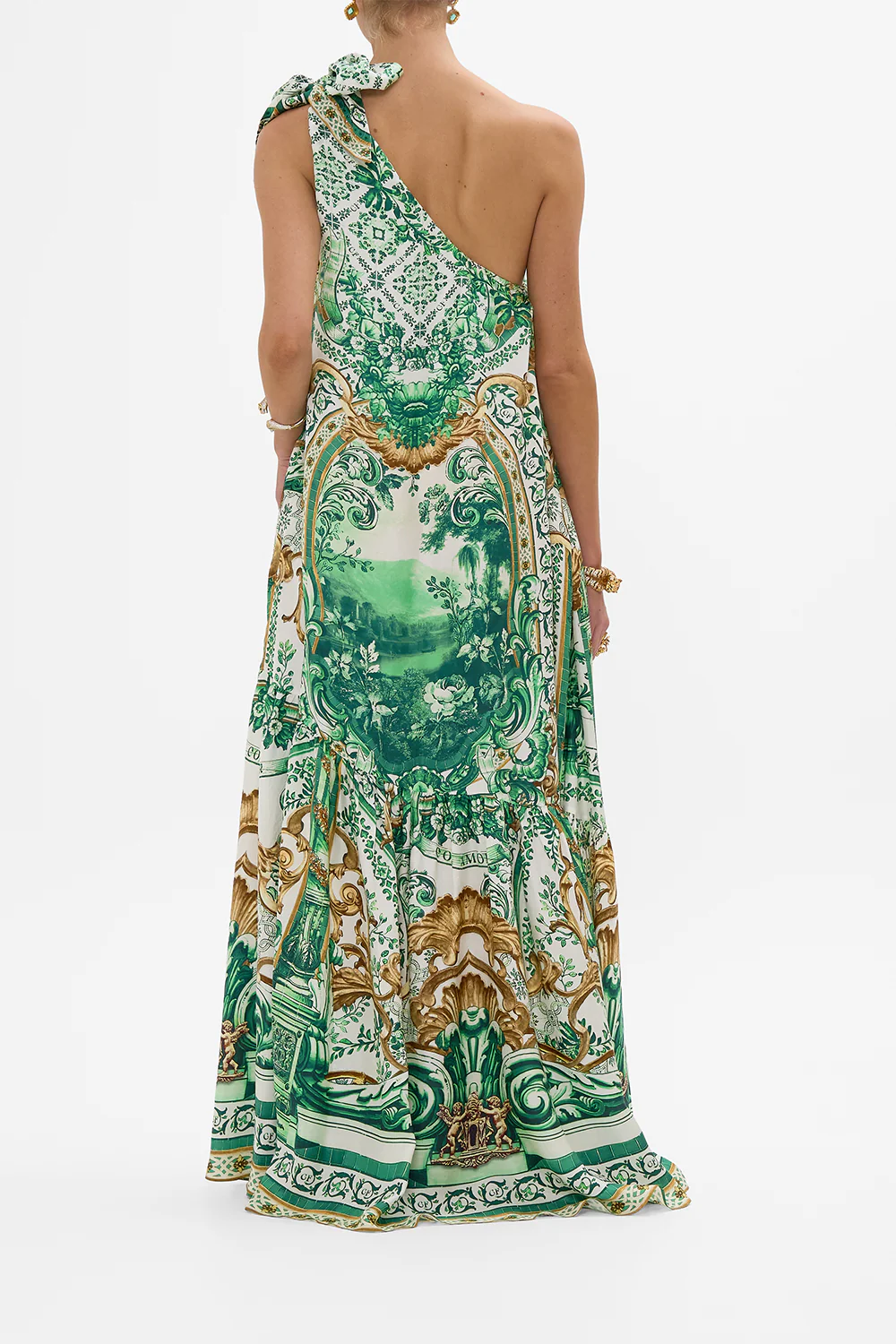 TIE ONE SHOULDER DRESS CORRIDOR OF CALM - Image 2