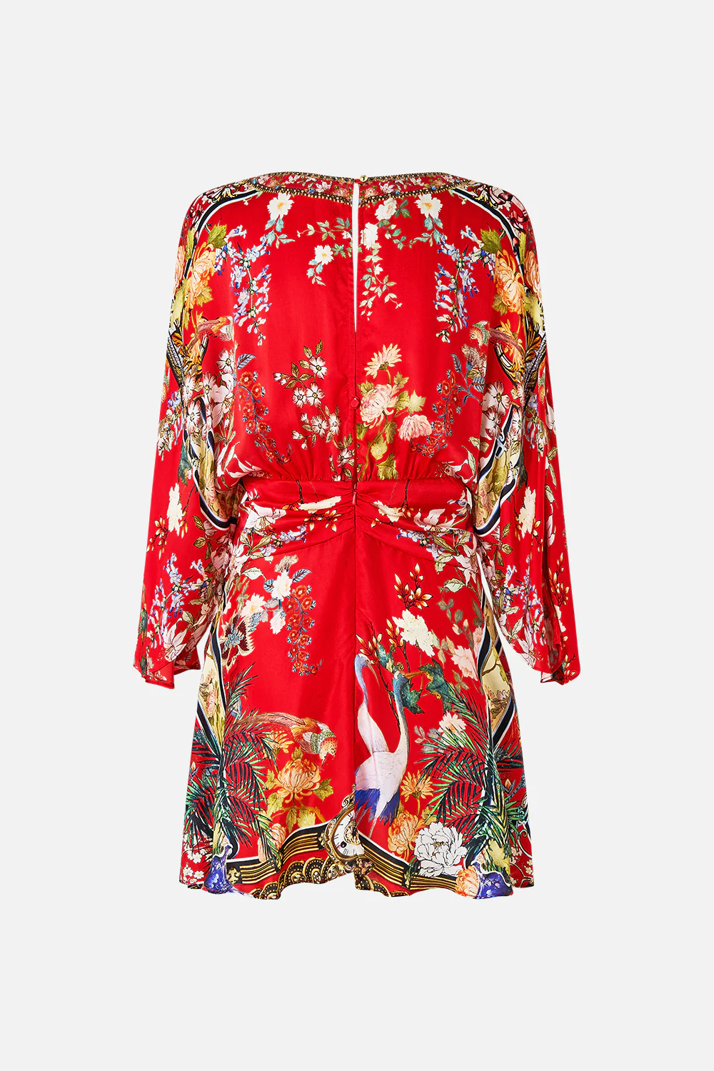 KIMONO SLEEVE MINI DRESS LISBOA LUXE - Image 7
