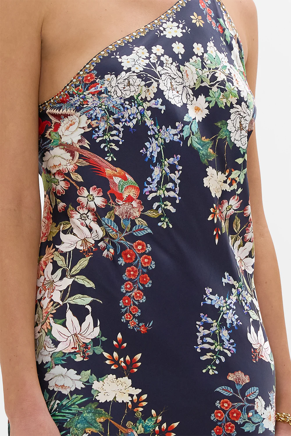 ONE SHOULDER DRESS WITH MACRAME FRINGING PALACIO POETRY - Image 6