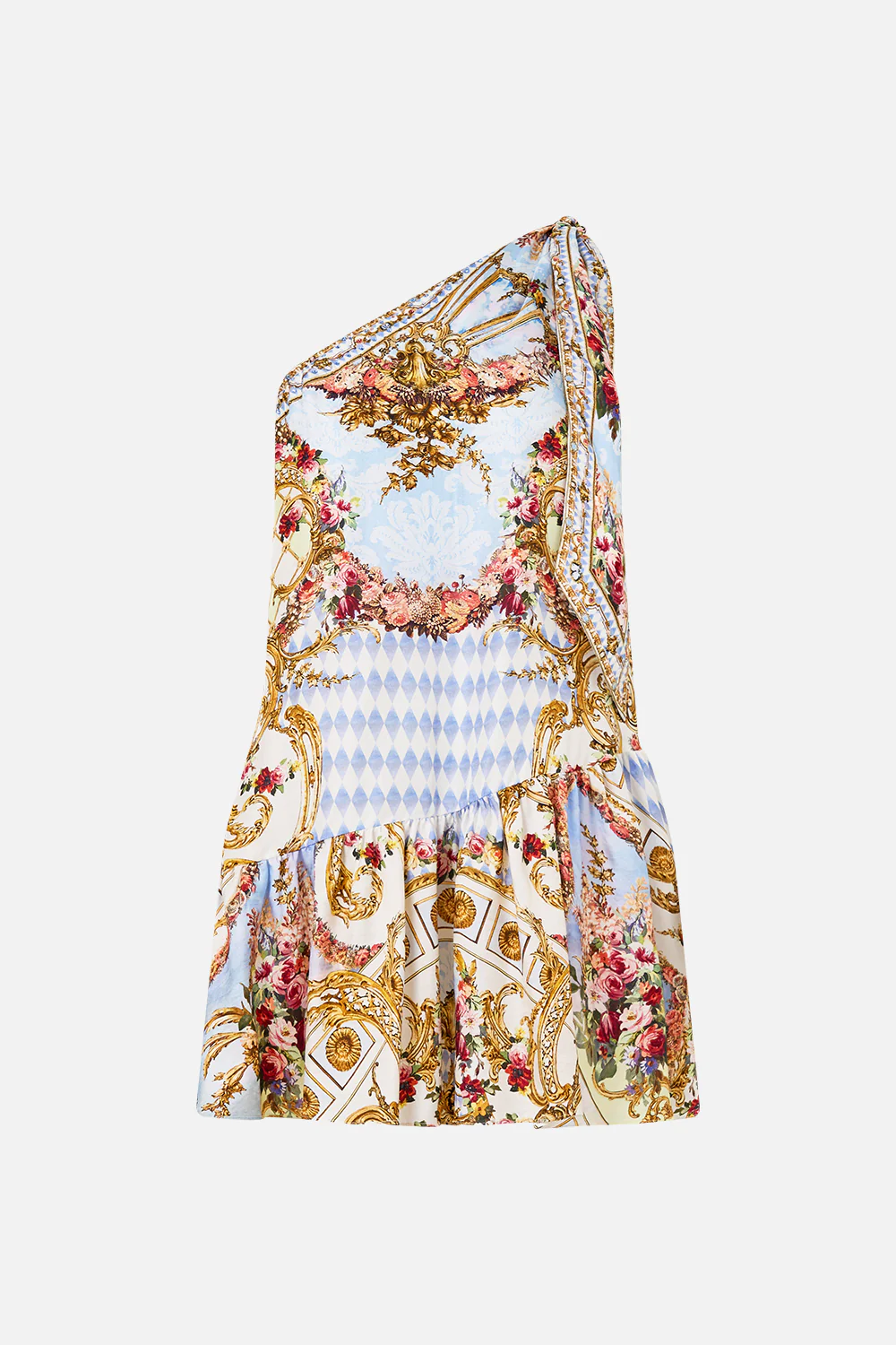 TIE ONE SHOULDER SHORT DRESS THRONE GAMES - Image 3