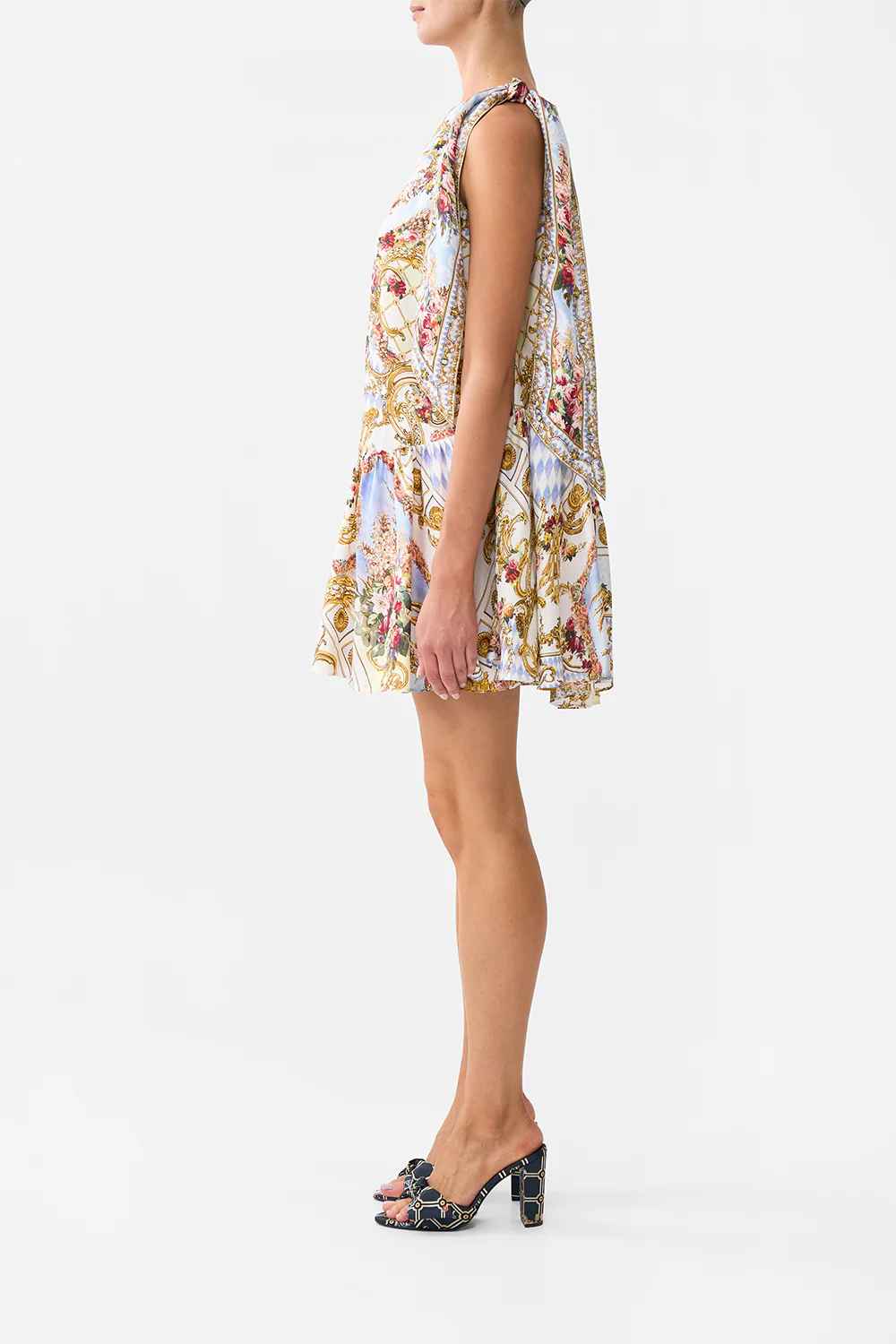 TIE ONE SHOULDER SHORT DRESS THRONE GAMES - Image 4