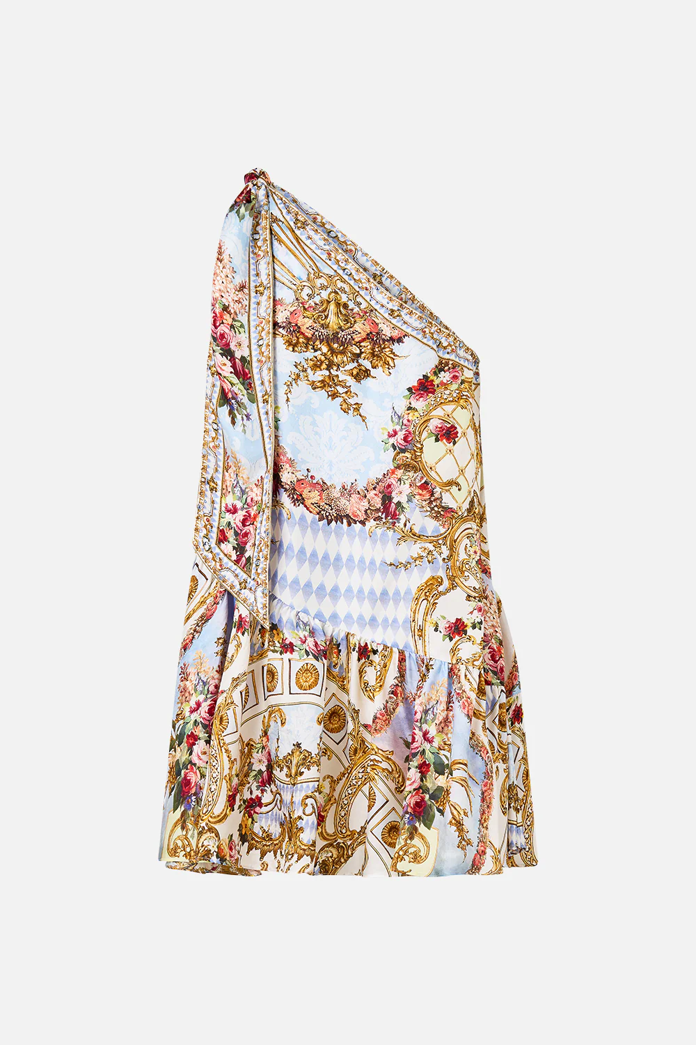 TIE ONE SHOULDER SHORT DRESS THRONE GAMES - Image 8
