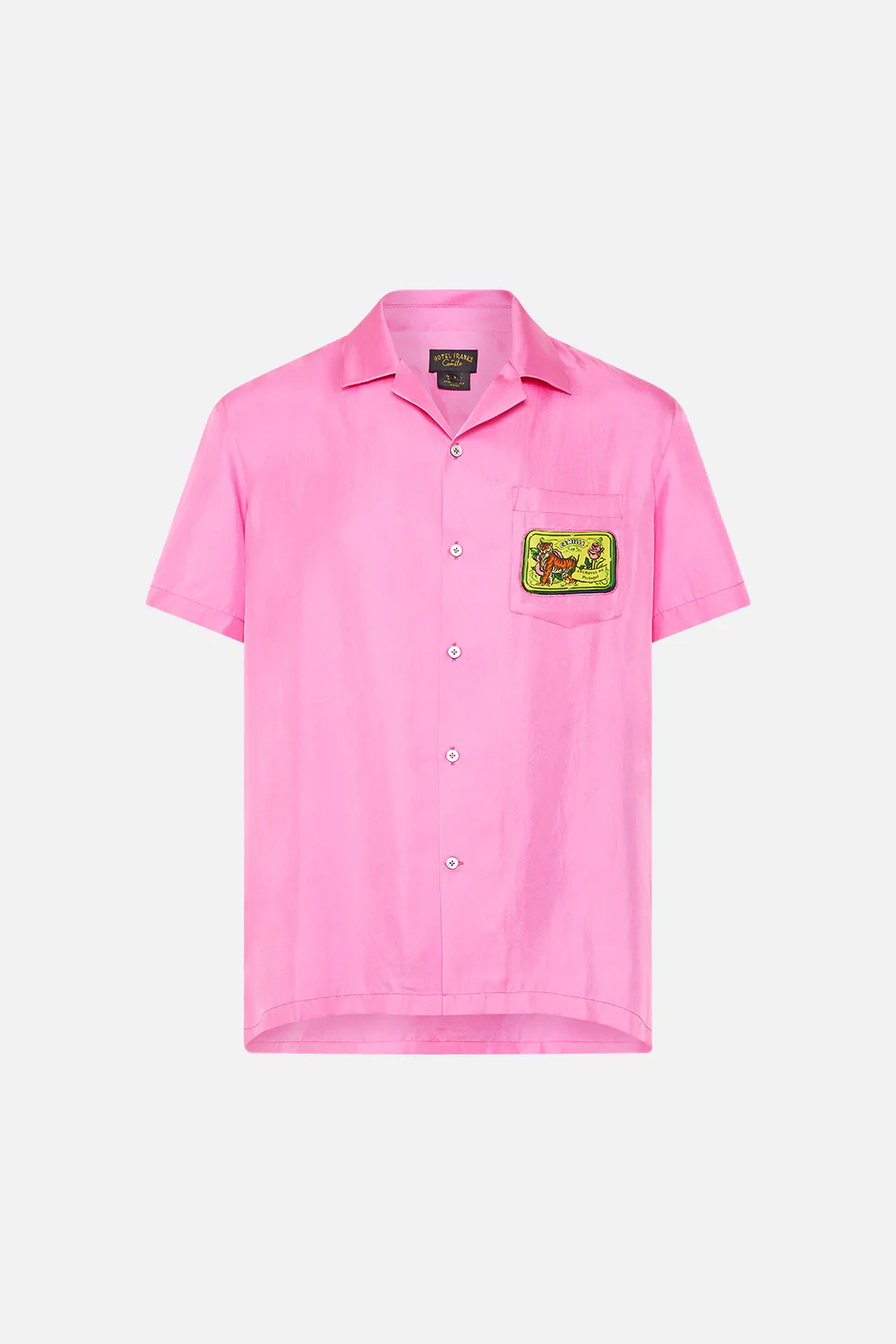 SHORT SLEEVE CAMP COLLARED SHIRT SALTY SPLENDOUR - Image 3