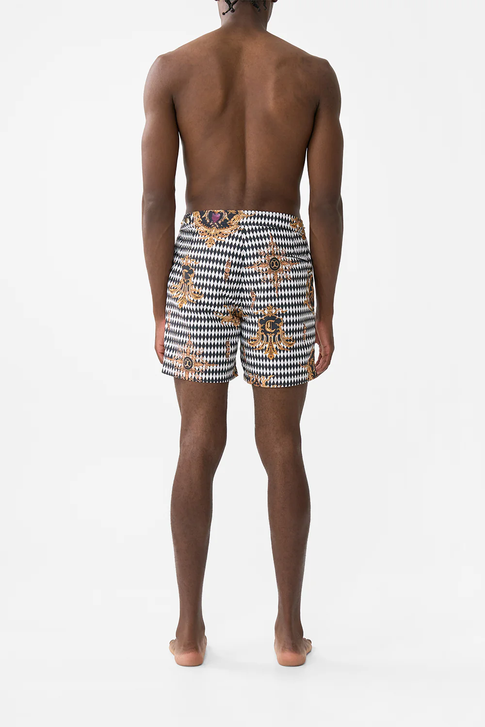 MID LENGTH SWIM SHORT MONARCHY MANIA - Image 2