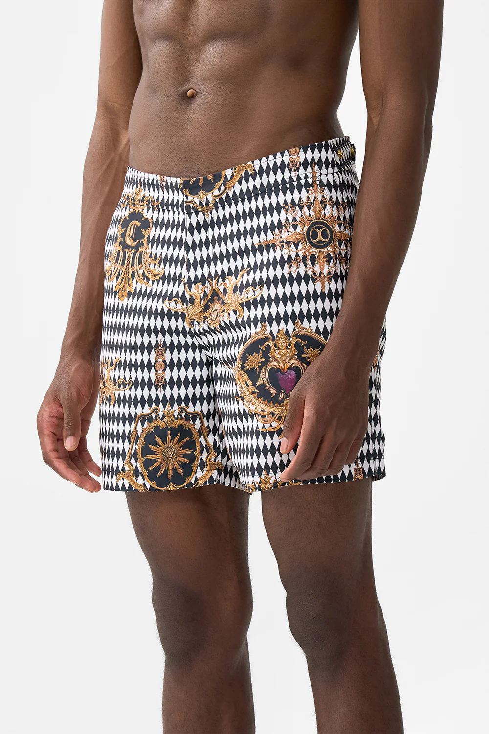 MID LENGTH SWIM SHORT MONARCHY MANIA - Image 5