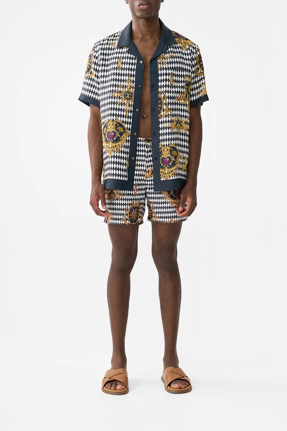 MID LENGTH SWIM SHORT MONARCHY MANIA - Image 7