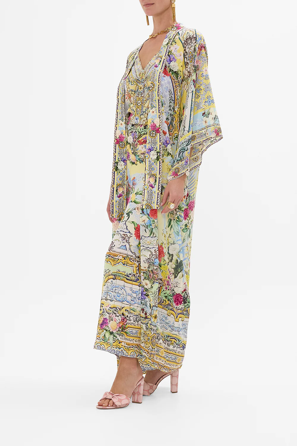 KIMONO LAYER WITH COLLAR FLOR FANTÁSTICA - Image 4