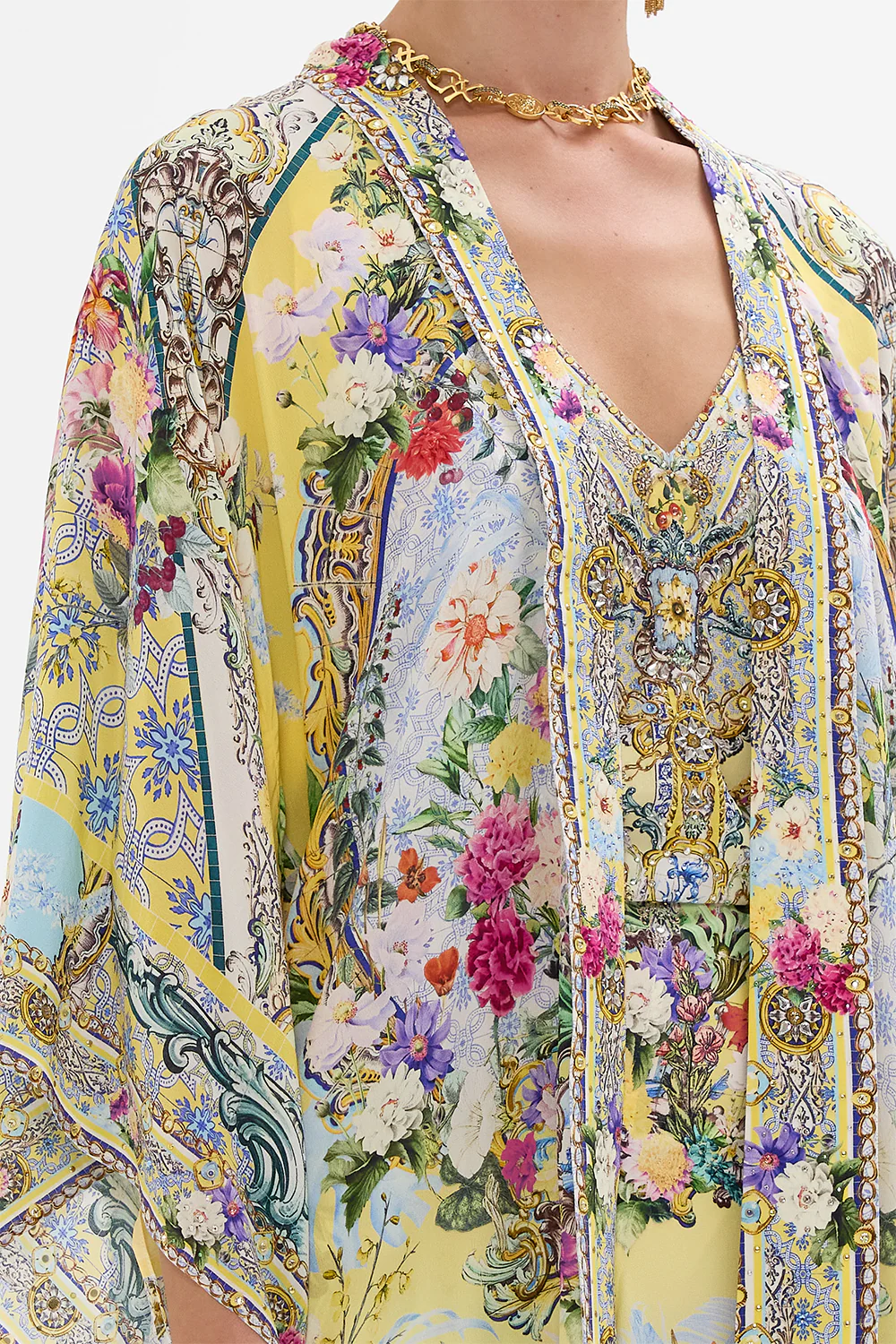 KIMONO LAYER WITH COLLAR FLOR FANTÁSTICA - Image 6