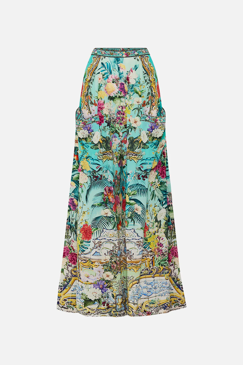 WIDE LEG TROUSER WITH FRONT POCKETS GARDENS OF QUELUZ - Image 3