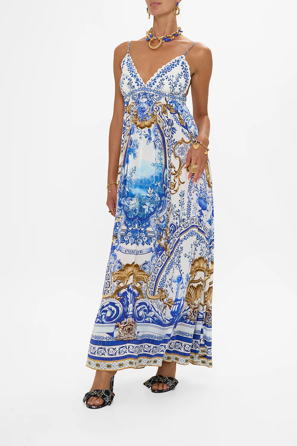 BRALETTE DETAIL DRESS AZUL ADVENTURES - Image 4