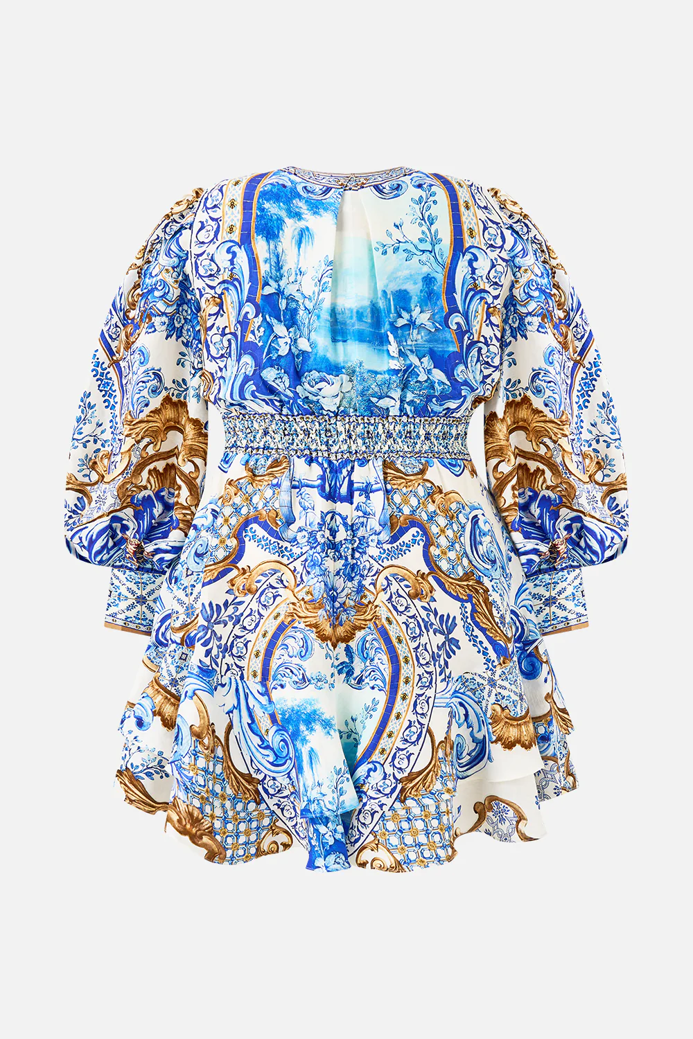 BUTTON FRONT FRILL DRESS AZUL ADVENTURES - Image 12