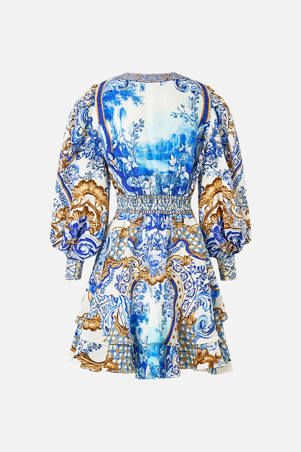 BUTTON FRONT FRILL DRESS AZUL ADVENTURES - Image 7