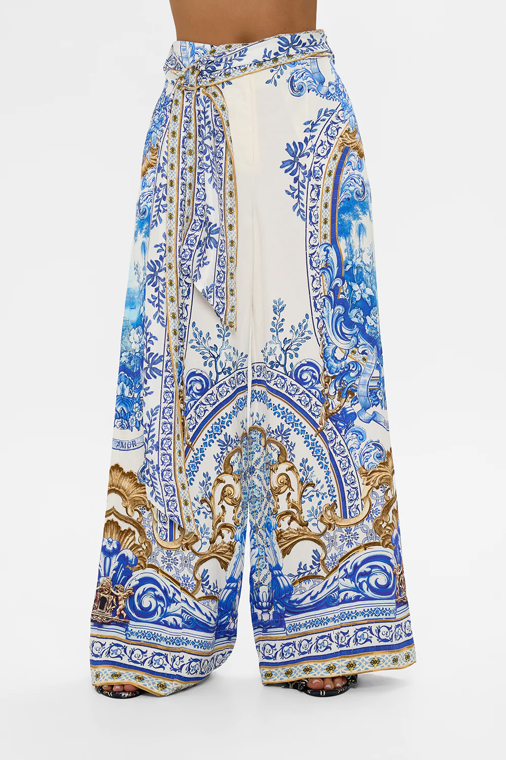 SCARF BELT WIDE LEG PANT AZUL ADVENTURES - Image 5