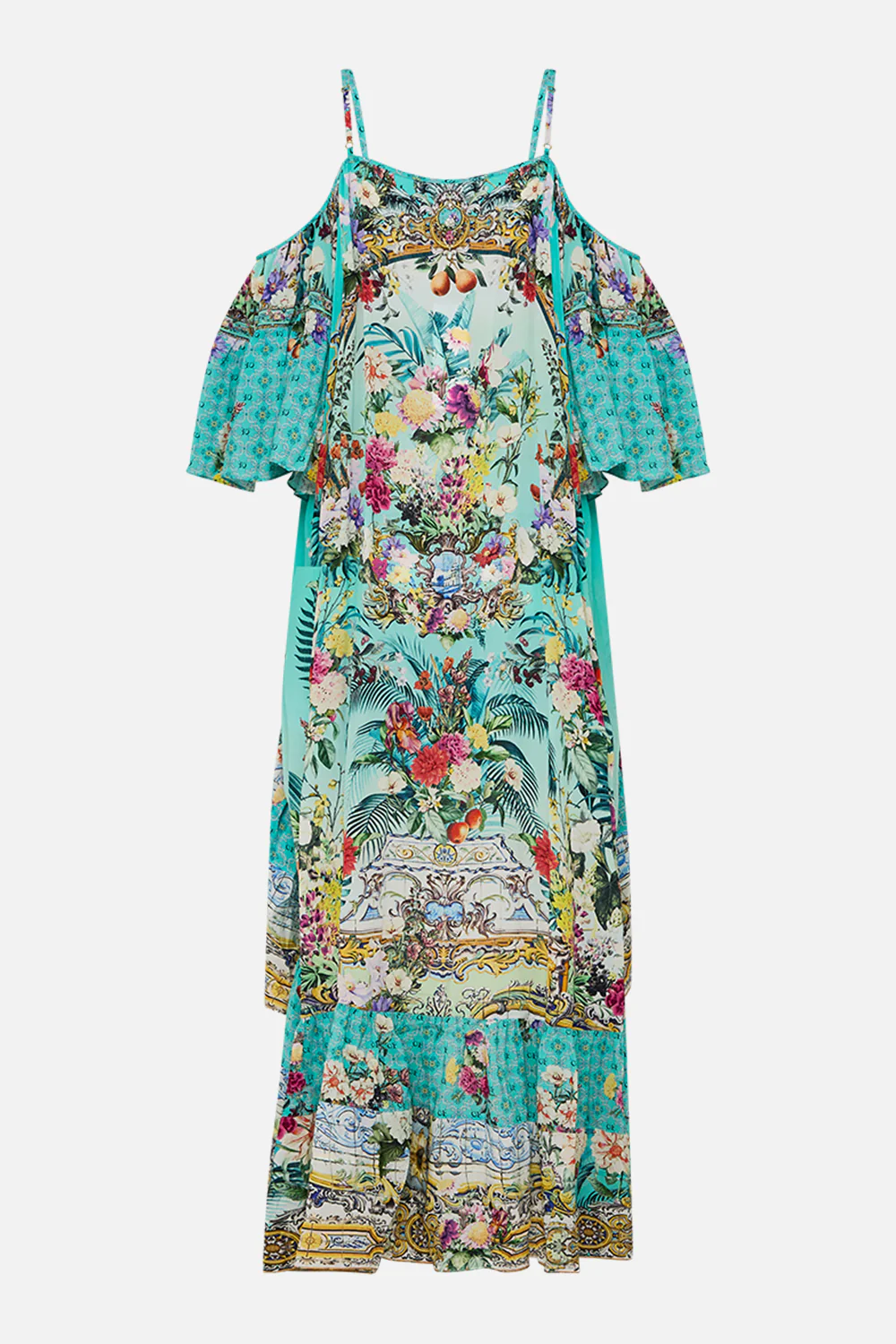 COLD SHOULDER HIGH LOW DRESS GARDENS OF QUELUZ - Image 7