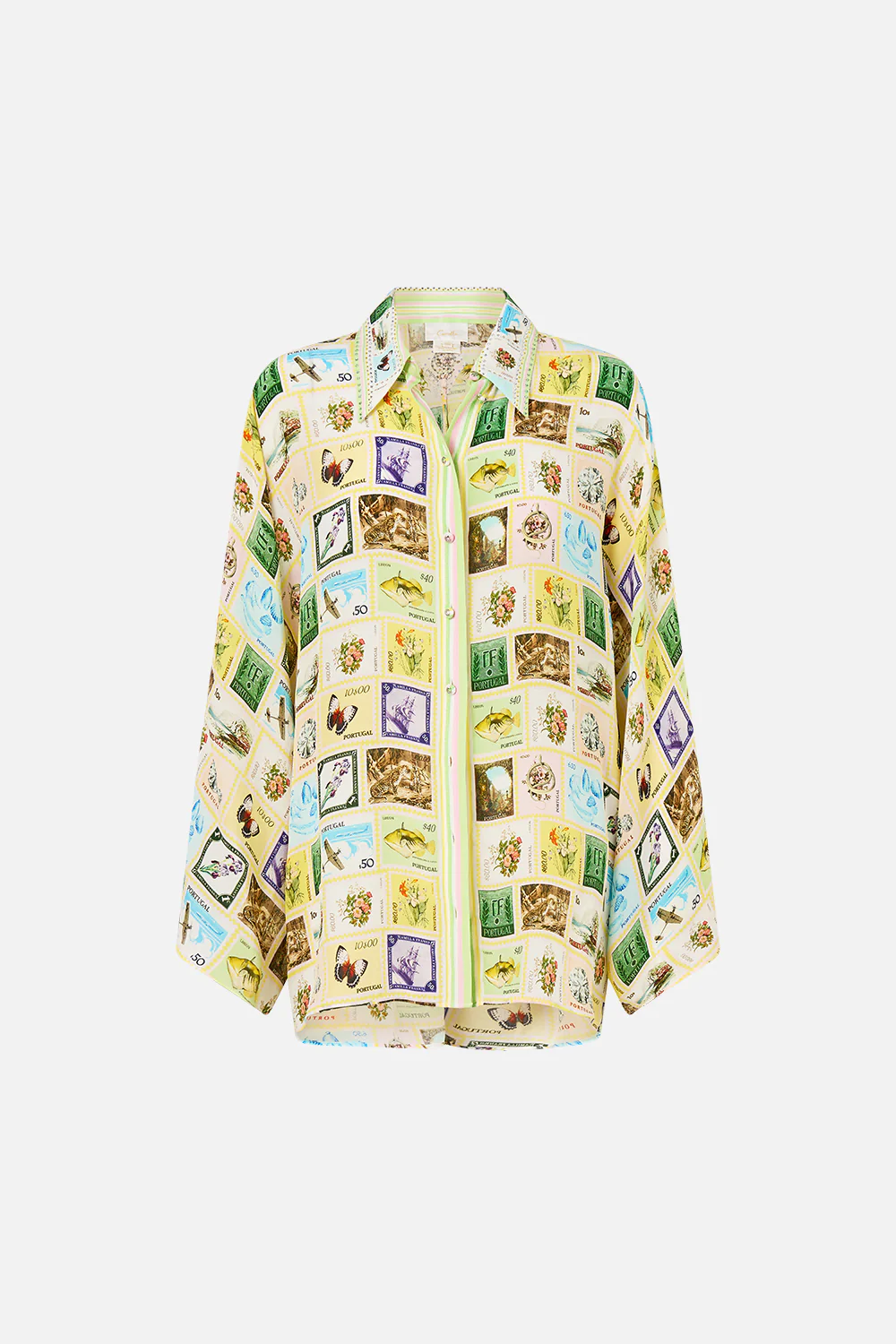 WIDE SLEEVE BLOUSE WITH LOVE FROM LISBON - Image 3